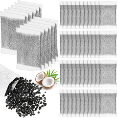 Lounsweer 100 Pcs Activated Charcoal Water Filter Coconut Shell Distiller