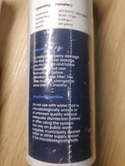 2 Pack GLACIER FRESH GF-XWF Refrigerator Water Filter Replacement for GE XWF NEW