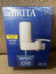 Brita 35214 Basic Tap Water Faucet Filtration System – White