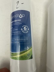 Lot of 2 Waterdrop Water Filter Cartridge Replacement WD-F03 For LG LT600P