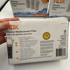 HDX Pitcher Replacement Filter 4-Stage Brita Compatible Model QP6-06 9 Pack New