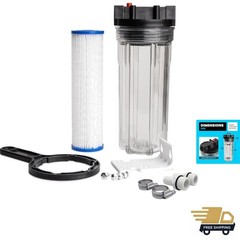Durable Cold Plunge Water Filter with 50 Micron Filters for Pristine Water