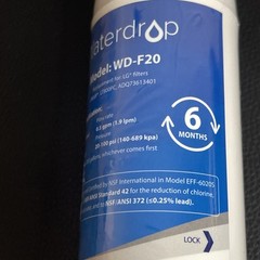 WaterDrop WD-F20 LG Refrigerator Water Filter for LT800P LT800PC ADQ73613401 New