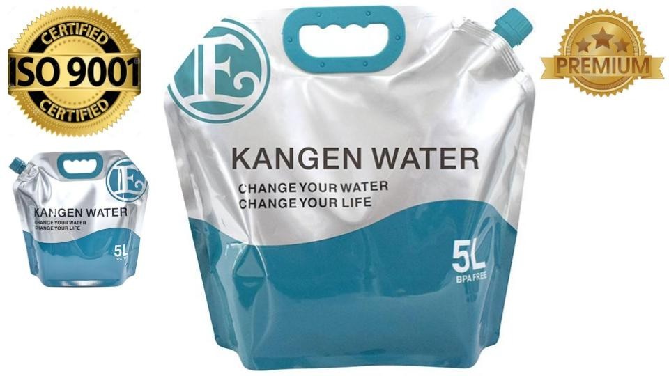 Enagic 5L/1.3G Kangen Water Bag JAPAN ISO CERTIFIED NEW BETTER HEAVYDUTY VERSION