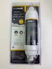 EcoPure EPINL30 5 Year In-Line Refrigerator Water Filter Ice Maker Inline NEW