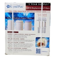 Krystal Pure KR10 Reverse Osmosis Replacement Filters