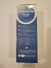 GLACIER FRESH GF-XWF Refrigerator Water Filter Replacement for GE Appliances