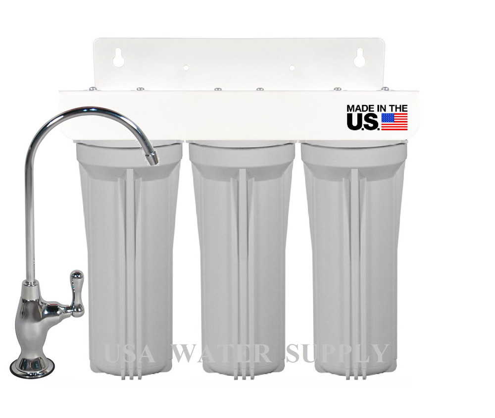 USA Water Direct System – 3 Stage Under-Sink Water Filtration System Filters