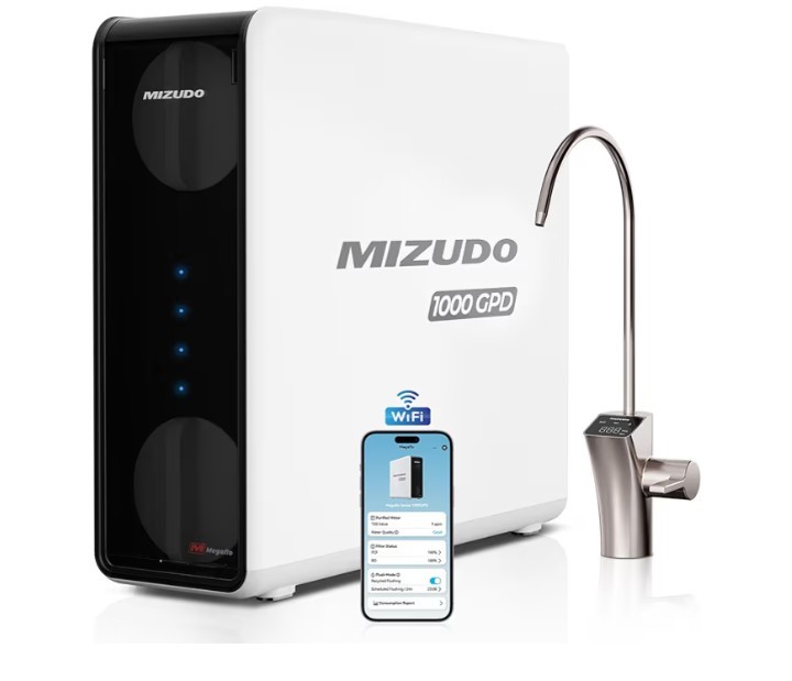 MIZUDO Smart WiFi 1000GPD RO