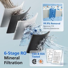 NEW PHILIPS Reverse Osmosis Water Filter Countertop ADD6928DG/37(Cold&Hot)