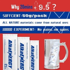 Alkaline Water Filter Pouches 3 Pack Adds Essential Minerals for Hydration