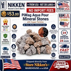 Nikken PiMag Aqua Pour Mineral Stones Copper Particles #13564 Replacement NEW🔥