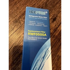 Ice Pure Refrigerator Water Filter Replacement RWF0500A For Whirlpool KichenAid