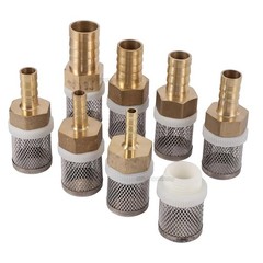 Stainelss Steel Pump Filter Strainer Mesh Brass Barbed Hose Connector 6mm – 25mm