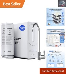 NSF Certified 800GPD Tankless RO Water Filtration – Compact & Efficient