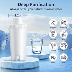 Efficient 3 Pack Activated Carbon Filters for Brita & Mavea – Easy Installation