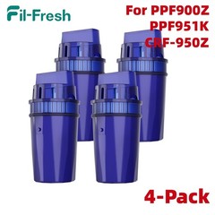 4-Pack PPF900 Pitcher Water Filter Replacement Certified PPF900Z System Filter