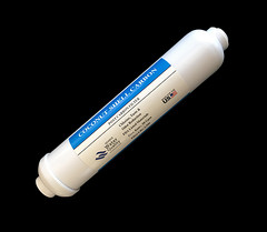 WATTS W560033 RO IN-LINE CARBON FILTER 10 X 2 With 2 QUICK CONNECT FITTINGS 1/4″
