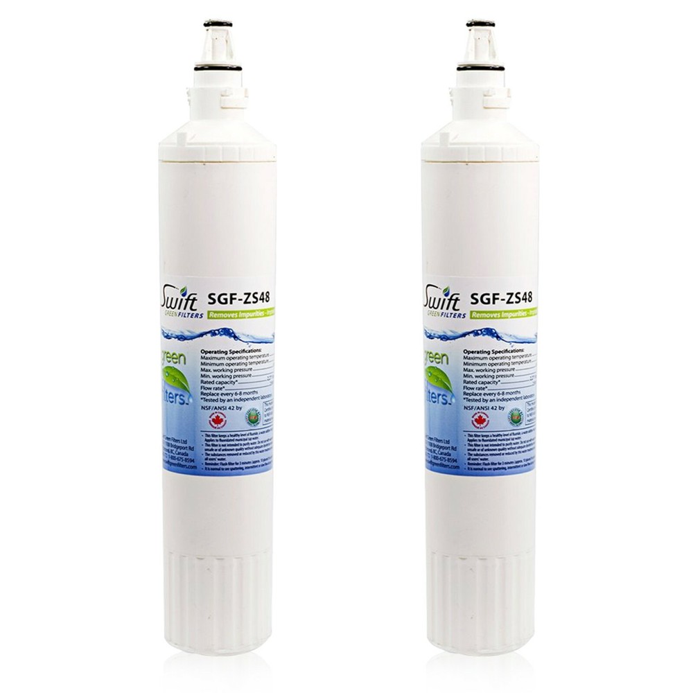 SGF-ZS48 Fits for Sub-Zero 4290510 PRO 48 4204490 Refrigerator Filter (2 Pack)