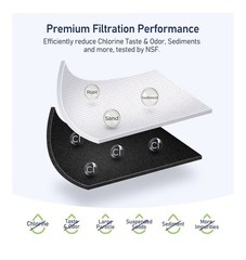 PureSource Ultra Water Filter W/ PureAir Ultra II for Frigidaire EPTWFU01