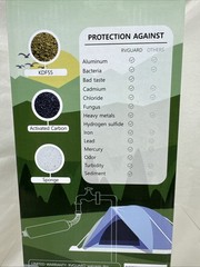 RVGuard NSF Certified RV Water Filter 3 Pk Easy Install Reduce Chlorine Fluoride