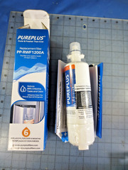 PurePlus PP-RWF1200A / PP-RWF1200AS Refrigerator Water Filter Replacement