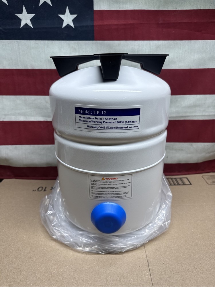 NOB Reverse Osmosis Water Storage Tank TP-12 1/4″ NPT Connection 7205326