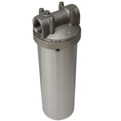 1″ NPT 10″ Long Water Filter Housing Corrosion-resistant Stainless Steel Filter