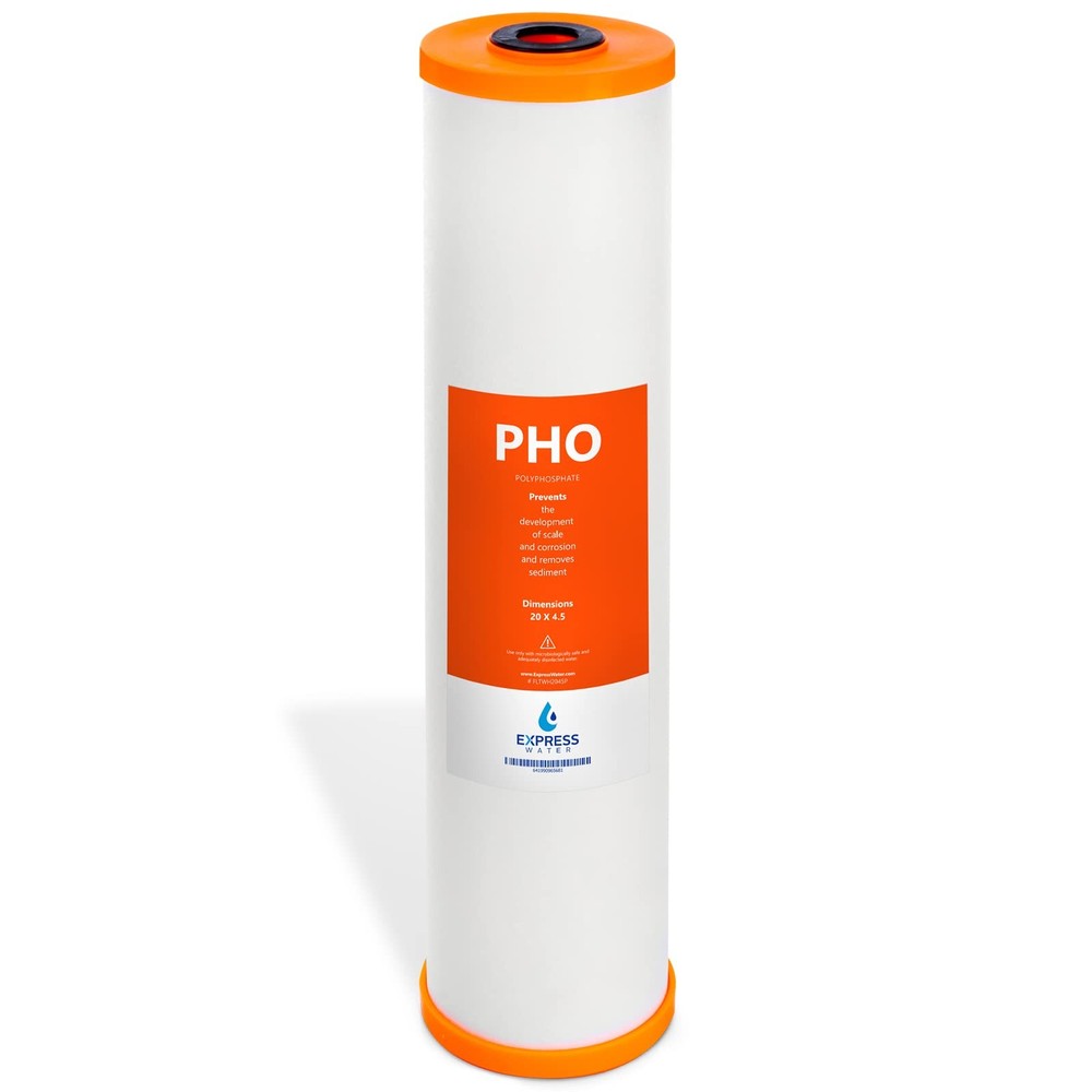 – Polyphosphate Anti-Scale Water Filter – Whole House Water Filter – PHO High…