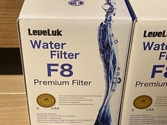 Leveluk 3-Piece Set F8 Filter for Kangen K8 Premium Water Ioniser Machine Enagic