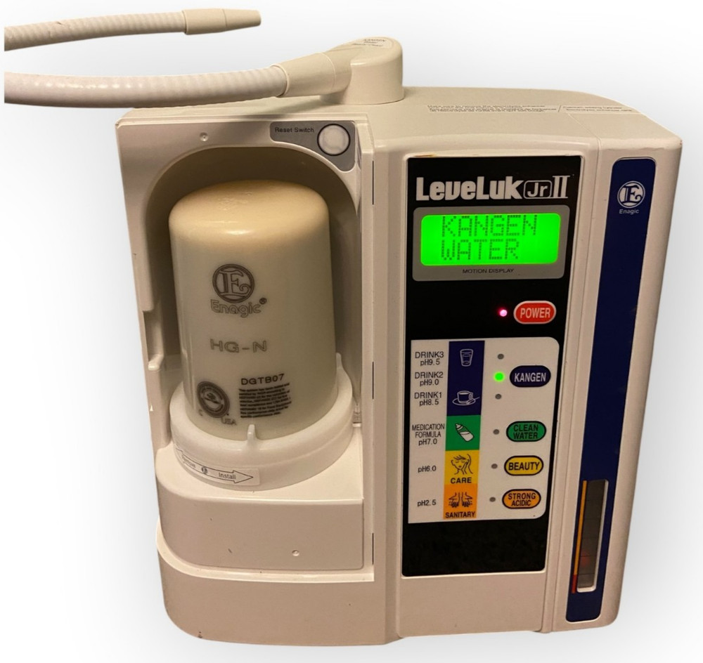 🍉 Enagic Leveluk Jr II Kangen Water Ionizer Machine Countertop Filter WORKS FL