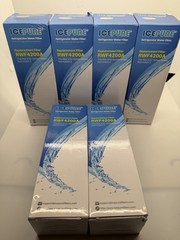 6 Pack RWF4200A Fit For Samsung DA97-17376B Refrigerator Water Filter Icepure