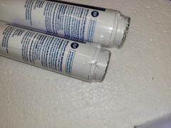 Lot Of 2 Genuine GSWF GE SmartWater Refrigerator Filter Cartridge Damaged Box