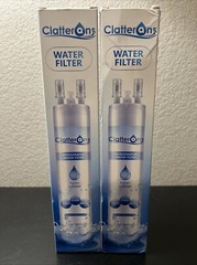 2 Clatterans Refrigerator Water Filter Frigidaire ULTRAWF-6 Months / 200 Gallons
