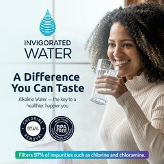 Invigorated Water PH001 White Alkaline Water Filter – Filters for all Pitche…