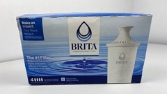 New Sealed Brita Original Replacement Water Filters Water Pitchers 4 Count