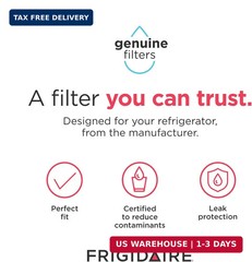Frigidaire PurePour® PWF-1 (FPPWFU01) & PureAir® AF-2 (FRGPAAF2) Water & Air Fil