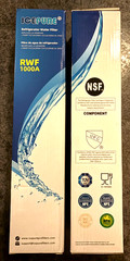 Lot of 2 Icepure RWF1000A Refrigerator Water Filter New, Sealed Boxes