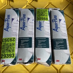 4x 3M Aqua-Pure AP717 In-Line Water Filters Chlorine Odor Sediment Scale 1500gal