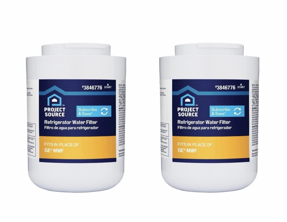 Project Source Refrigerator Water Filter 2pk #3846776 Model G-1-2 –
