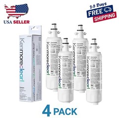 Kenmore 469690 Replacement Refrigerator Water Filter Fit LG LT700P 4pack