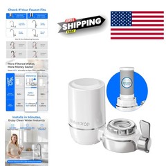 Water Filter for Kitchen Sink NSF Certified Reduces Chlorine Lead Free Material