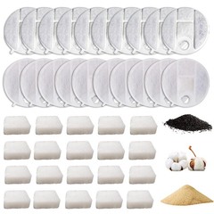 PLWF008 Dog Water Filter,40 Pack Replacement Filters Compatible with PETLIBRO…
