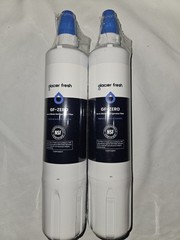 2 Pack Glacier Fresh GF-Zero Fits Sub-Zero Refrigerator Water Filter
