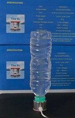 SH PLU SPE PEM Hydrogen Water Generator Bottle Portable Ionizer Tritan BPA Free