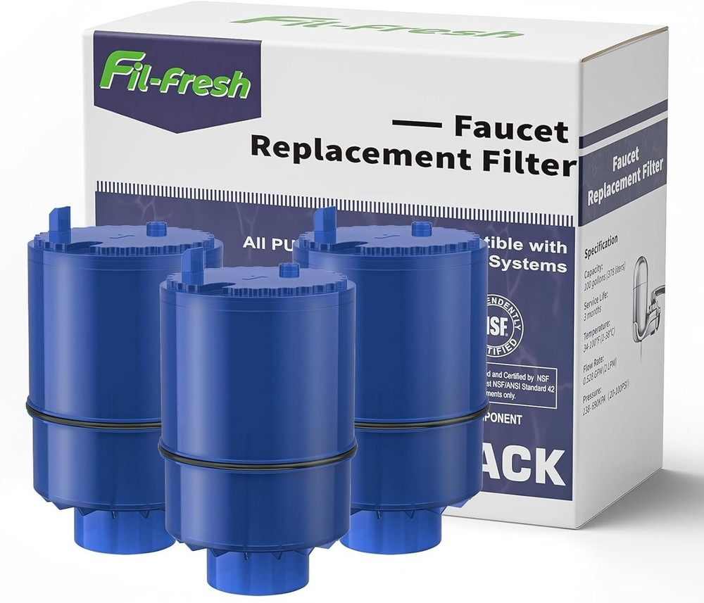 Fil-Fresh 3X RF-9999 Water Filter for RF-9999 Faucet, FM3700 PFM400H US Stock#
