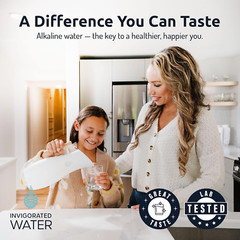 Ph Vitality Alkaline Water Filter Pitcher – 1.9L Stainless Steel Purifier