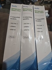 Lot of 3 Qaofly Filter 3 Water Filter 3 FREE SHIPPING