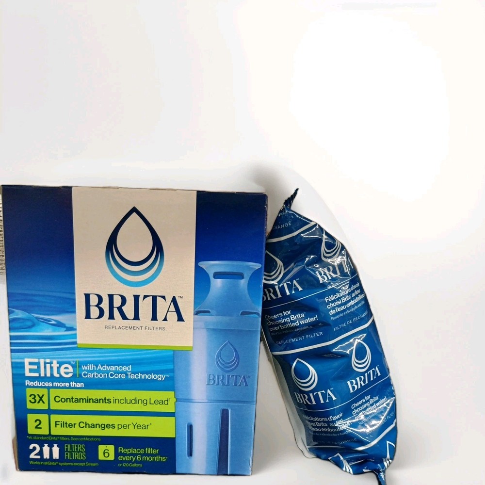 3x Brita Elite Longlast Water Filters, New and Sealed! Genuine OEM