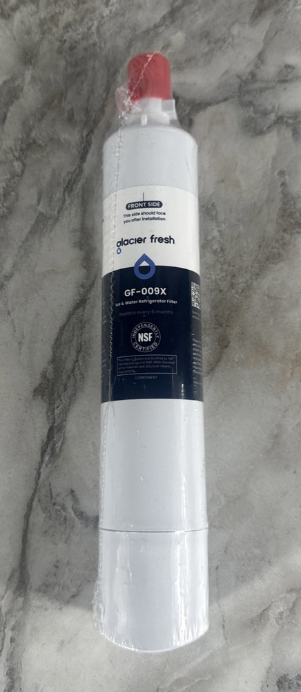 Glacier Fresh GF-009X Ice & Water Refrigerator Filter Replacement New
